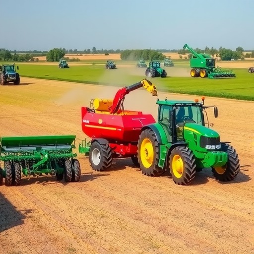 国产农机撑起现代农业筋骨 智能装备破解种植难题(图1) 国产农机撑起现代农业筋骨 智能装备破解种植难题(图1)