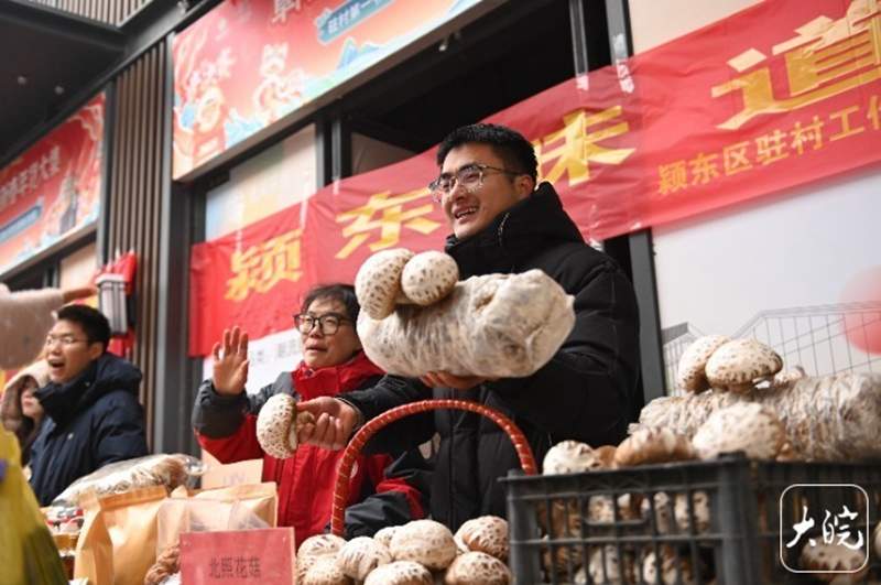 驻村第一书记助销乡村年货 激活临泉年味(图2)