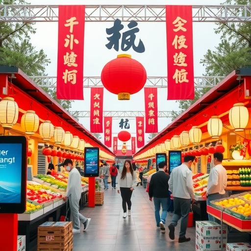 百年乐山大集焕发新春活力 民俗年货点燃年味(图1)