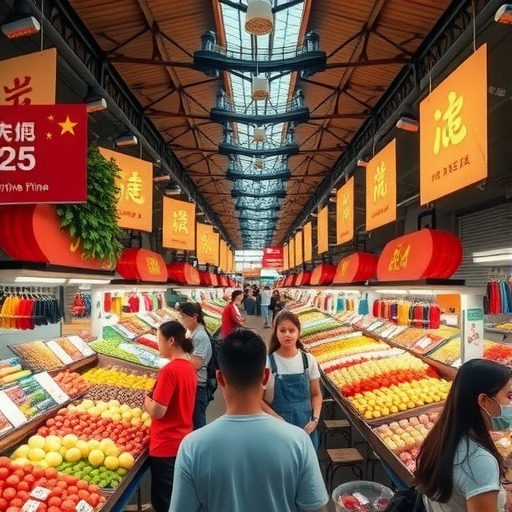 2025年社会消费品零售总额突破50万亿元——超大规模市场优势持续显现(图1)