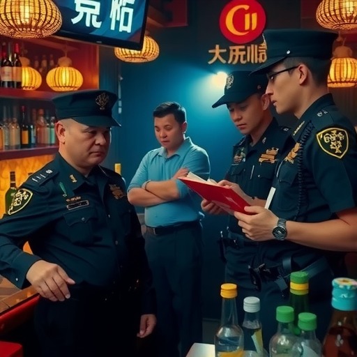 桂林市市场监管局突击夜查酒吧 严打向未成年人售酒行为(图1) 桂林市市场监管局突击夜查酒吧 严打向未成年人售酒行为(图1)