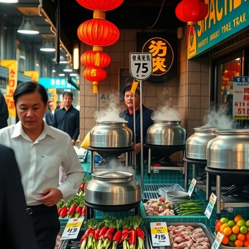 甘肃省武山县鸳鸯市场监管所开展麻辣烫经营户专项检查摸底行动(图1) 甘肃省武山县鸳鸯市场监管所开展麻辣烫经营户专项检查摸底行动(图1)
