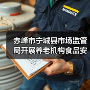 赤峰市宁城县市场监管局开展养老机构食品安全专项检查(图3) 赤峰市宁城县市场监管局开展养老机构食品安全专项检查(图3)