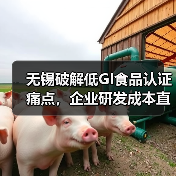 无锡破解低GI食品认证痛点,企业研发成本直降四成(图1) 无锡破解低GI食品认证痛点,企业研发成本直降四成(图1)