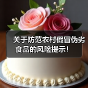 关于防范农村假冒伪劣食品的风险提示!(图4) 关于防范农村假冒伪劣食品的风险提示!(图4)