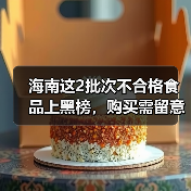 海南这2批次不合格食品上黑榜,购买需留意(图3) 海南这2批次不合格食品上黑榜,购买需留意(图3)