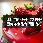 江门市迅速开展农村假冒伪劣食品专项整治行动(图3) 江门市迅速开展农村假冒伪劣食品专项整治行动(图3)