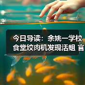 今日导读:余姚一学校食堂绞肉机发现活蛆 官方通报;“17元奶茶未开封只有半杯”引关注;“黛比”?螺蛳粉店名撞音粗话遭举报(2025年05月26日)(图4) 今日导读:余姚一学校食堂绞肉机发现活蛆 官方通报;“17元奶茶未开封只有半杯”引关注;“黛比”?螺蛳粉店名撞音粗话遭举报(2025年05月26日)(图4)