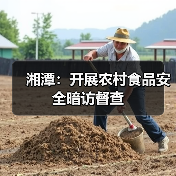 湘潭：开展农村食品安全暗访督查（图1）