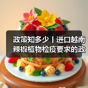 政策知多少丨进口越南辣椒植物检疫要求的政策解读(图4) 政策知多少丨进口越南辣椒植物检疫要求的政策解读(图4)