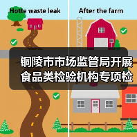 铜陵市市场监管局开展食品类检验机构专项检查(图1) 铜陵市市场监管局开展食品类检验机构专项检查(图1)