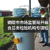 铜陵市市场监管局开展食品类检验机构专项检查(图4) 铜陵市市场监管局开展食品类检验机构专项检查(图4)