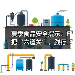 夏季食品安全提示:严把“六道关”,践行“三准则”保障师生饮食安全(图1) 夏季食品安全提示:严把“六道关”,践行“三准则”保障师生饮食安全(图1)