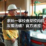 余姚一学校食堂绞肉机发现活蛆?官方通报:属实(图4) 余姚一学校食堂绞肉机发现活蛆?官方通报:属实(图4)
