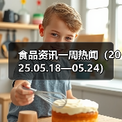 食品资讯一周热闻(2025.05.18—05.24)(图2) 食品资讯一周热闻(2025.05.18—05.24)(图2)