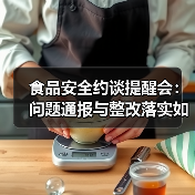 食品安全约谈提醒会:问题通报与整改落实如何保障安全?(图4) 食品安全约谈提醒会:问题通报与整改落实如何保障安全?(图4)