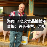 海南12批次食品抽检不合格:兽药残留、添加剂乱象曝光(图1) 海南12批次食品抽检不合格:兽药残留、添加剂乱象曝光(图1)