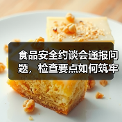 食品安全约谈会通报问题,检查要点如何筑牢防线?(图3) 食品安全约谈会通报问题,检查要点如何筑牢防线?(图3)