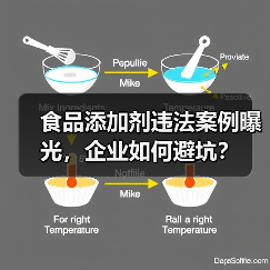 食品添加剂违法案例曝光，企业如何避坑？（图3）