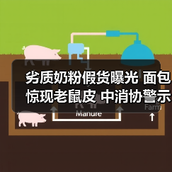 劣质奶粉假货曝光 面包惊现老鼠皮 中消协警示天价粽子陷阱（图2）