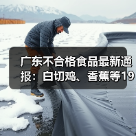 广东不合格食品最新通报：白切鸡、香蕉等19批次被检出问题（图1）
