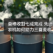 夏粮收割七成完成 先进农机如何助力三夏麦收?(图1) 夏粮收割七成完成 先进农机如何助力三夏麦收?(图1)