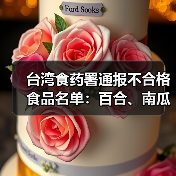 台湾食药署通报不合格食品名单:百合、南瓜子仁被退运销毁(图1) 台湾食药署通报不合格食品名单:百合、南瓜子仁被退运销毁(图1)