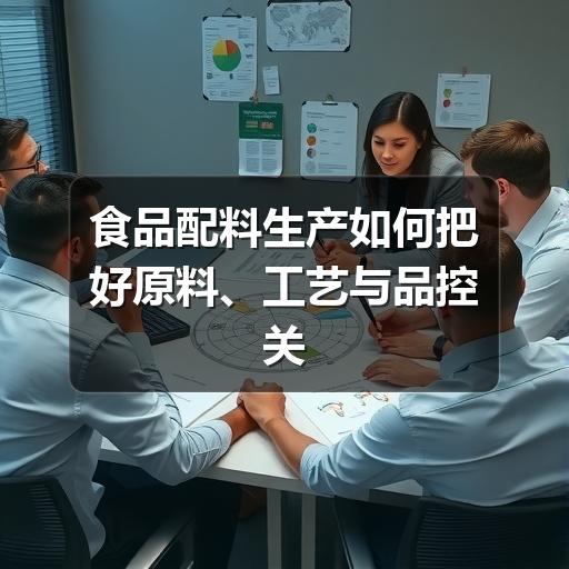 食品配料生产如何把好原料、工艺与品控关(图2) 食品配料生产如何把好原料、工艺与品控关