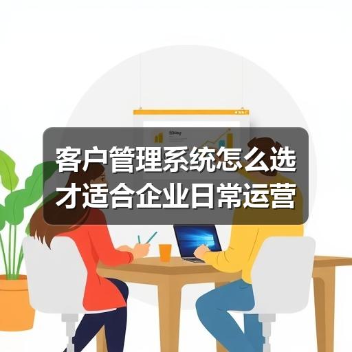 客户管理系统怎么选才适合企业日常运营