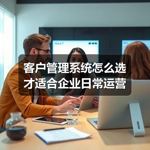 客户管理系统怎么选才适合企业日常运营