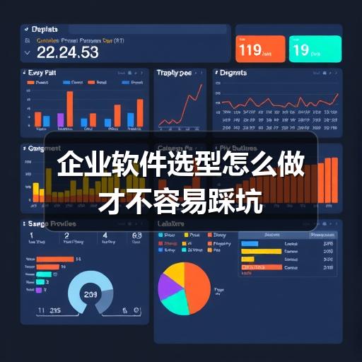 企业软件选型怎么选?掌握核心判断标准和实操流程(图1) 企业软件选型怎么做才不容易踩坑