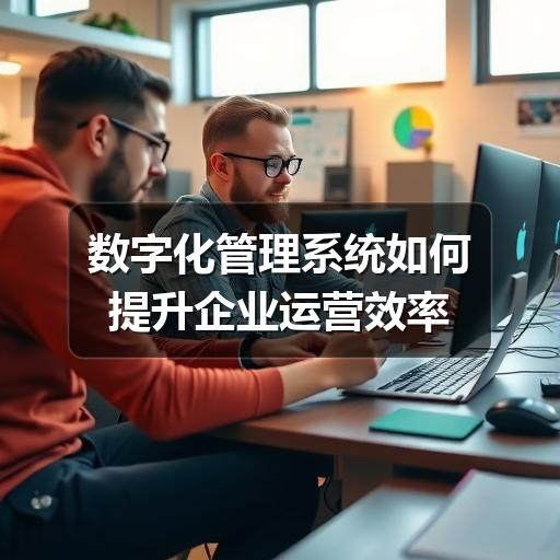 企业数字化管理系统建设是否值得投入?如何精准判断?(图3) 数字化管理系统如何提升企业运营效率