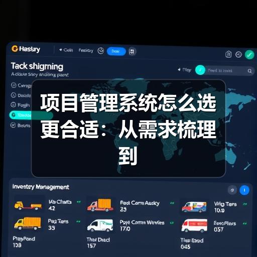 如何选型项目管理系统?这些关键要点值得参考(图3) 项目管理系统怎么选更合适:从需求梳理到落地使用的实用指南