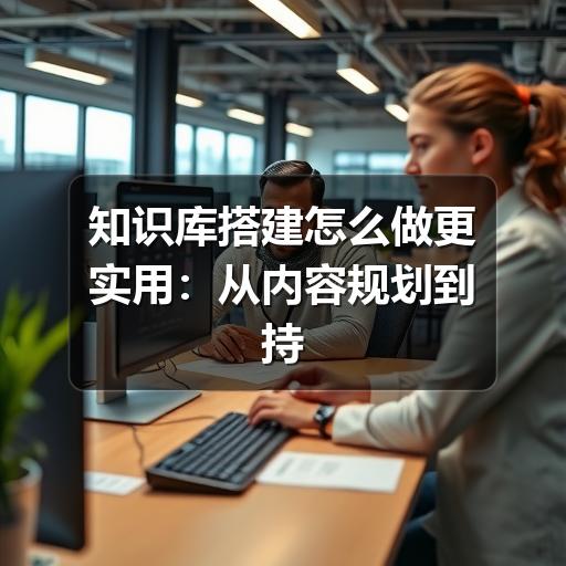 如何搭建真正实用的知识库?实用方法全解析(图2) 知识库搭建怎么做更实用:从内容规划到持续维护的完整思路