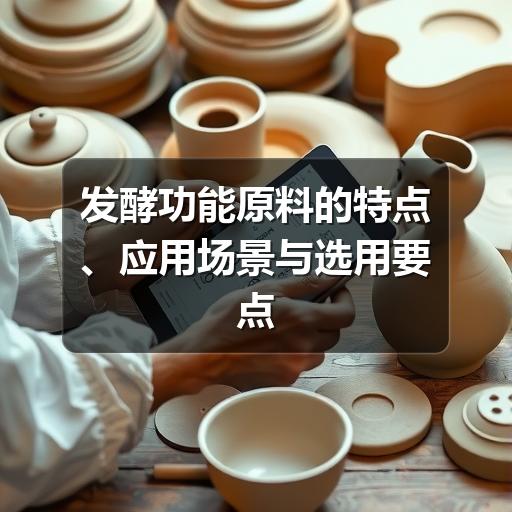 发酵功能原料的特点、应用场景与选用要点(图3) 发酵功能原料的特点、应用场景与选用要点