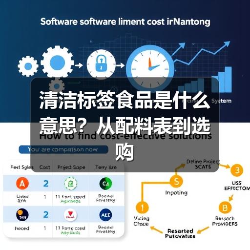清洁标签食品是什么意思?从配料表到选购判断的实用指南(图3) 清洁标签食品是什么意思?从配料表到选购判断的实用指南