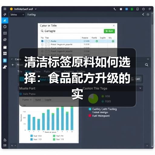清洁标签原料如何选择:食品配方升级的实用参考(图2) 清洁标签原料如何选择:食品配方升级的实用参考
