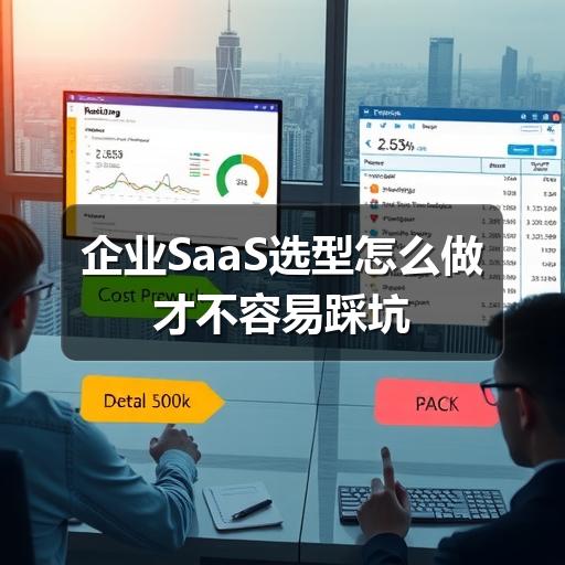 企业SaaS选型怎么做才不容易踩坑(图1) 企业SaaS选型怎么做才不容易踩坑