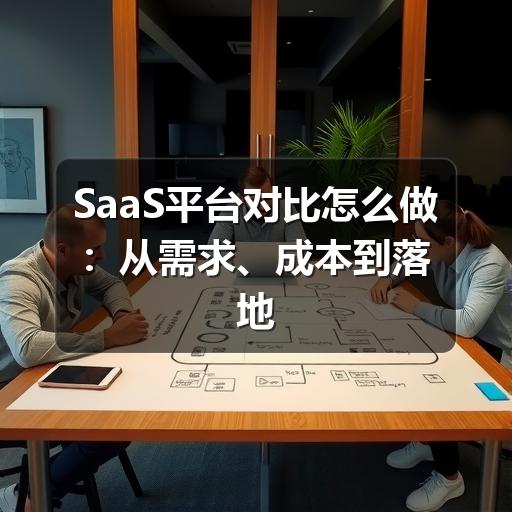 SaaS平台对比怎么做:从需求、成本到落地体验的选型指南(图3) SaaS平台对比怎么做:从需求、成本到落地体验的选型指南