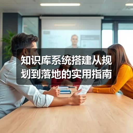 知识库系统搭建从规划到落地的实用指南(图3) 知识库系统搭建从规划到落地的实用指南