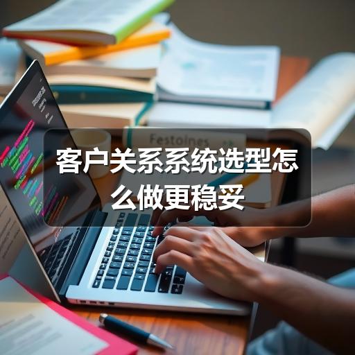 客户关系系统选型踩坑指南:如何选对适合自己的系统?(图1) 客户关系系统选型怎么做更稳妥