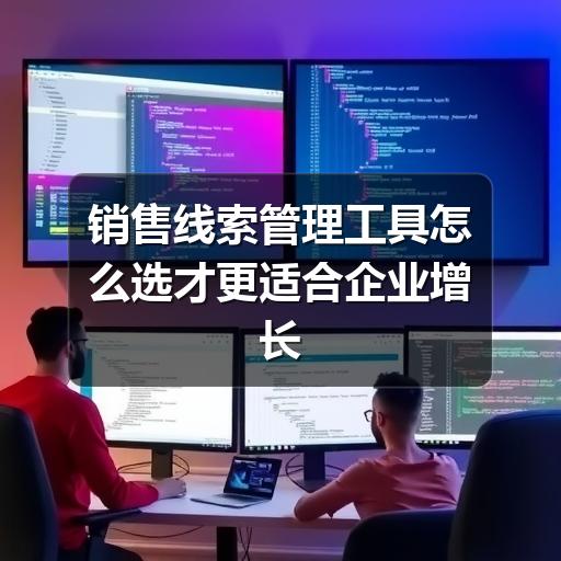 销售线索管理工具如何选?怎样用?优化销售流程核心技巧揭秘(图1) 销售线索管理工具怎么选才更适合企业增长