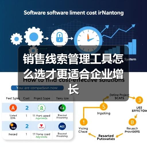 销售线索管理工具如何选?怎样用?优化销售流程核心技巧揭秘(图3) 销售线索管理工具怎么选才更适合企业增长