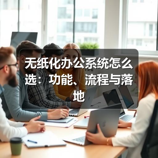 无纸化办公系统真的适合企业吗?实用指南解析(图3) 无纸化办公系统怎么选:功能、流程与落地要点