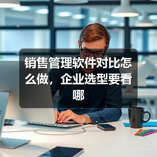 如何选型销售管理软件?避免误区的方法全解析(图1) 销售管理软件对比怎么做,企业选型要看哪些维度
