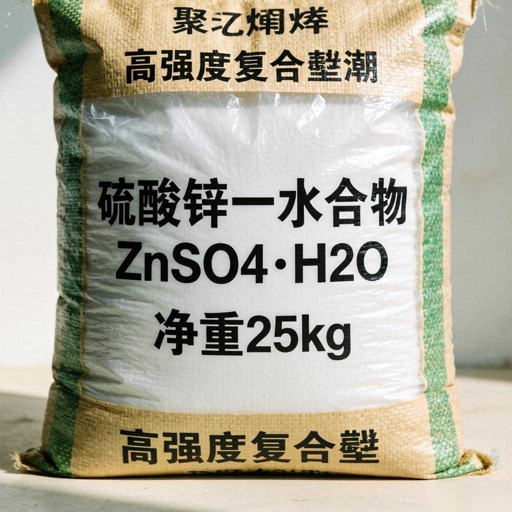 一水硫酸锌(图1) 一水硫酸锌