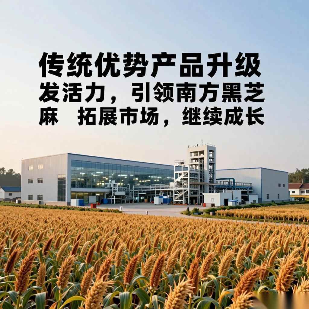 传统优势产品升级焕发活力,引领南方黑芝麻拓展市场,继续成长(图1) 传统优势产品升级焕发活力,引领南方黑芝麻拓展市场,继续成长