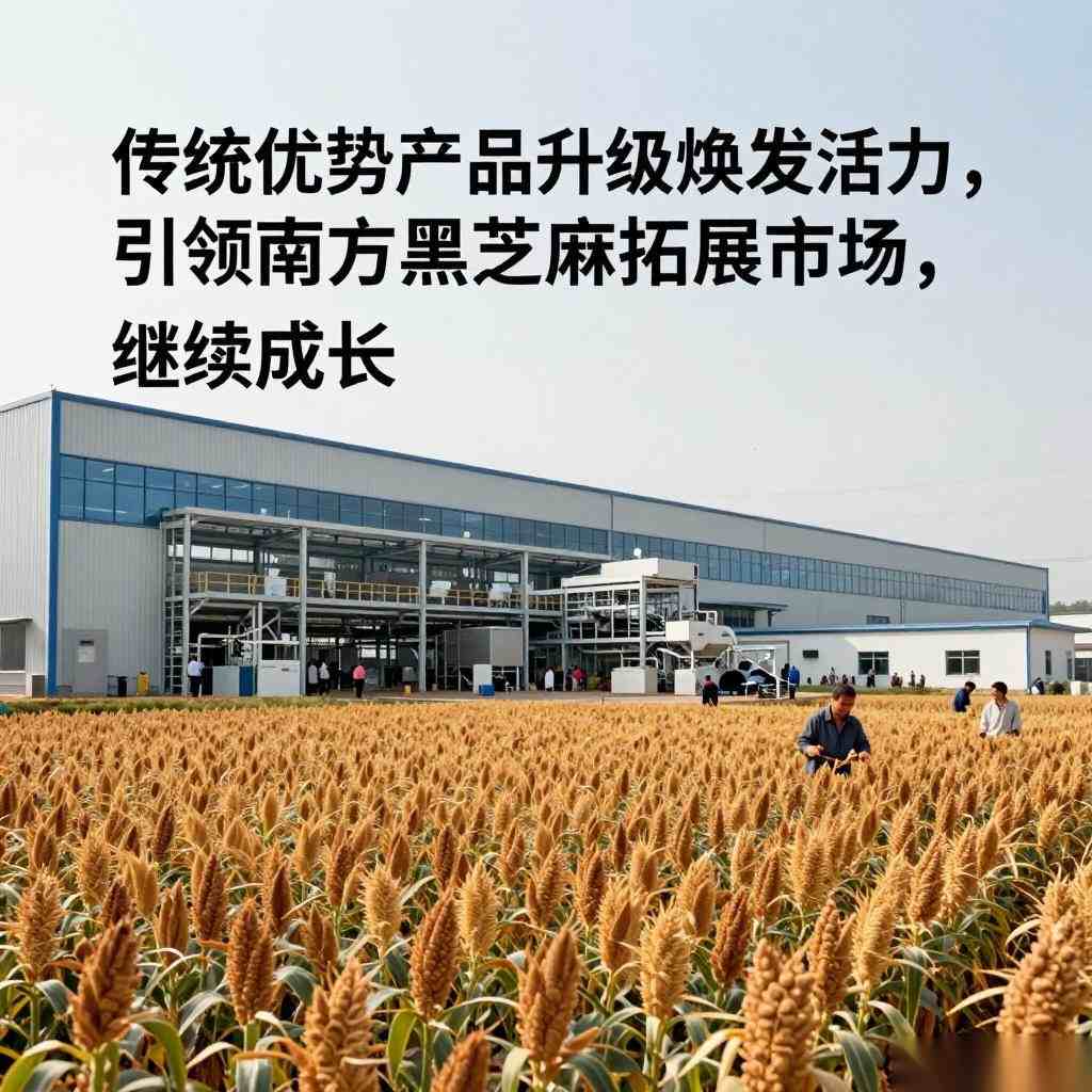 传统优势产品升级焕发活力,引领南方黑芝麻拓展市场,继续成长(图2) 传统优势产品升级焕发活力,引领南方黑芝麻拓展市场,继续成长