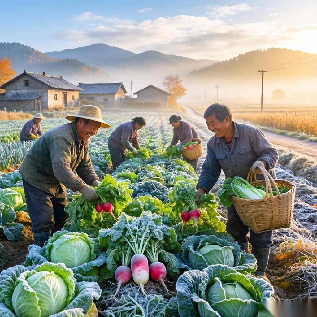 霜打菜为什么吃起来分外甜