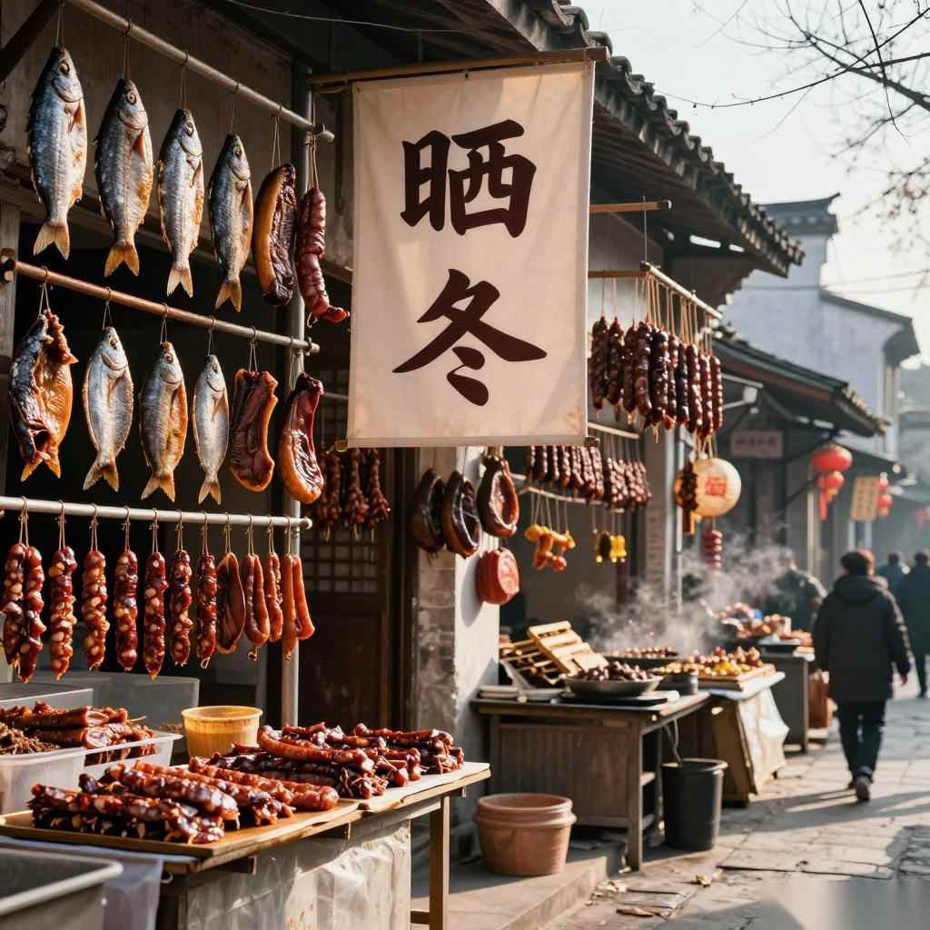 咸鱼、咸肉、香肠……有一种味道，叫“晒冬”